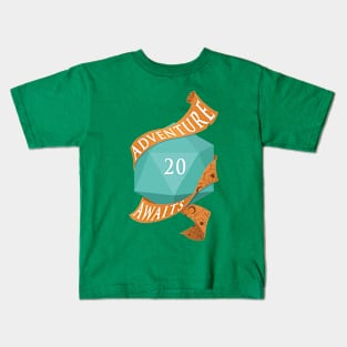 Adventure Awaits Kids T-Shirt